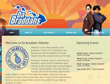 Tablet Screenshot of dabraddahs.com
